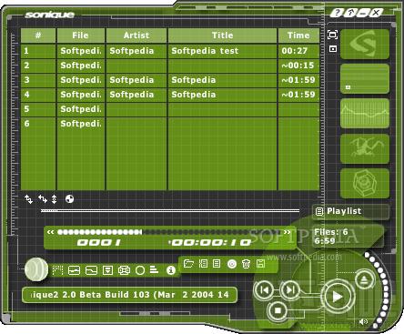 Sonique，MP3播放器，MP3播放