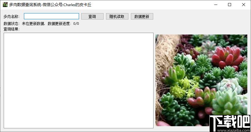 多肉数据查询系统下载,数据查询,植物种植